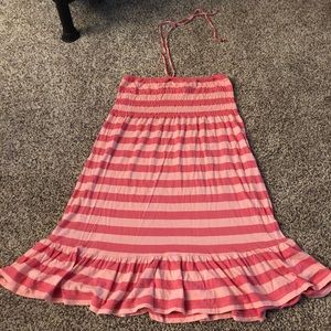 Pink Striped Aeropostale Dress - size medium
